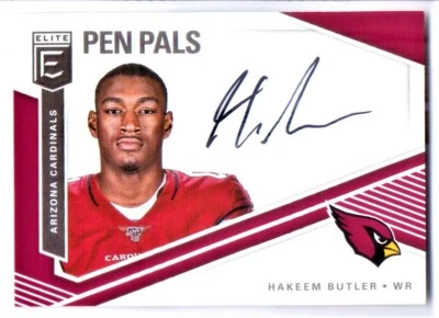 2019 Elite Pen Pals #32 Hakeem Butler AUTO RC. Great Looking Card! - Image 1 of 2