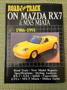 Mazda RX7 & MX5 Miata 1986-1991 road tests, 104 pages. - Bild 1 von 2