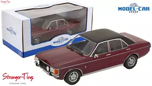 Model Car Group Ford Granada MK I Met.Red (RHD) 1975 Diecast Model Car MCG 18467 - Picture 1 of 4