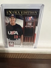 Isaak Gutierrez 2013 Elite Extra Edition USA Baseball Game Jersey 15U #5