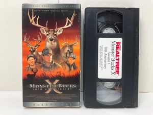 Tested ! Monster Bucks X VHS 10 10th Anniversary Deer Hunting Special Edition - Picture 1 of 8