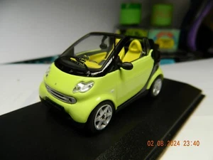 SMART FORTWO CABRIO 1/43 MINICHAMPS DEALER BOX - Picture 1 of 10