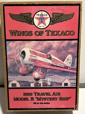 Ertl Wings of Texaco 1930 Travel Air Model R " Mystery Ship" 5th in Series NIB - Image 1 of 4