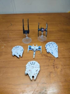 Menge 6 Hot Wheels Star Wars Raumschiffe (2) Ständer Kostenloser Versand - Bild 1 von 17