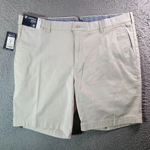 $65 Nuevo con Etiquetas Pantalones Cortos Chinos Cremieux Hombres 40 x 9" Elastizados Calce Relajado Beige 5 Bolsillos Suave - Imagen 1 de 10
