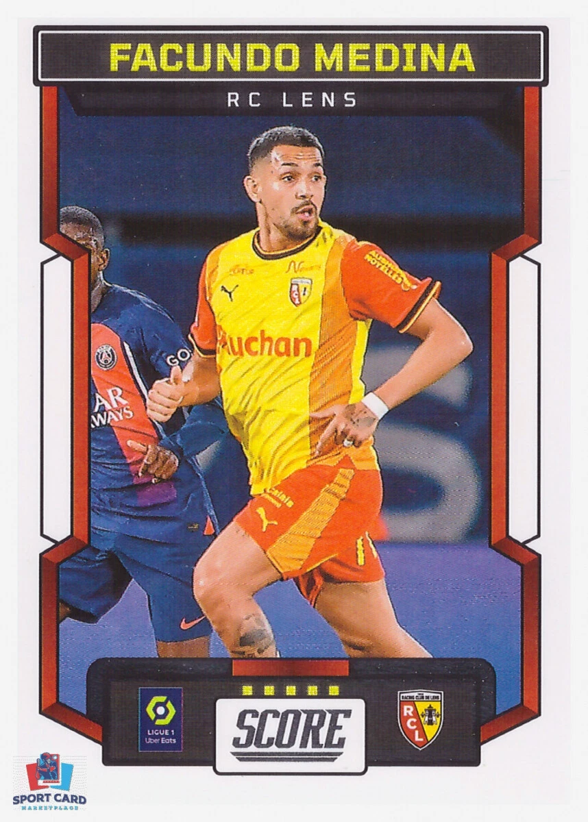 Panini Score Ligue 1 2023-24 Base Card - Facundo Medina - RC Lens #146