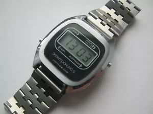 NOT WORKING Elektronika Soviet Digital Watch 1980s - Picture 1 of 6