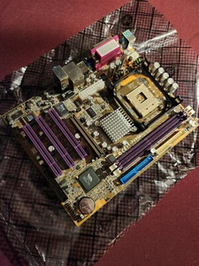Soyo ATX Motherboard SY-P4VGM Socket 478 - Brand New - Afbeelding 1 van 5