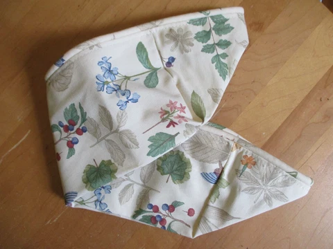 Longaberger PANTRY Basket Liner - BOTANICAL FIELDS Cover