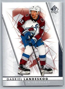 2022-23 Upper Deck SP Authentic #92 Gabriel Landeskog Colorado Avalanche - Picture 1 of 2