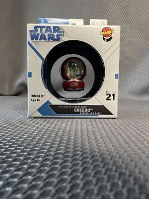 Star Wars Marbs Serie 2 #21 Greedo Mármol y Base, Jakks Pacific 2009 Foto 1 de 4
