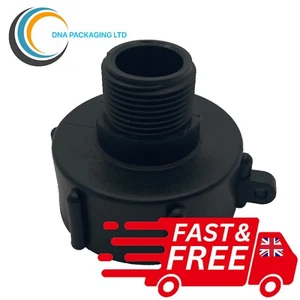 IBC Adapter Connector S60x6 (2 inch) Female to (1 inch) BSP Male Adaptor - Picture 1 of 8