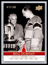 2008-09 UD Montreal Canadiens Centennial Parallel #263 Bill Durnan 73/100 *14347