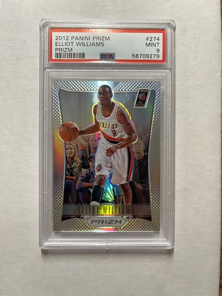Elliot Williams 2012-13 Panini Prizm #274 Silver Prizms PSA 9 Mint - Image 1 of 1