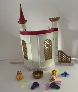 PLAYMOBIL Fairy Tale Princess Castle Pieces Lot Base Walls Turrets Incomplete!!! - Picture 1 of 12