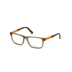 Diesel DL5357 Matte Gray 020 Plastic Optical Eyeglasses Frame 55-17-145 DL RX - Picture 1 of 1
