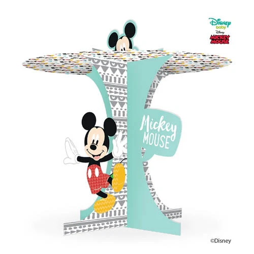 MICKEY MOUSE Impresionante SOPORTE PARA CUPCAKES ~ Suministros para Fiesta de Cumpleaños Decoración de Mesa  Foto 1 de 1