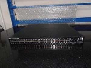 Commutateur Dell PowerConnect 5548P 48 ports PoE Gig L3 + 2 ports SFP 10 GbE + ports - Photo 1/4