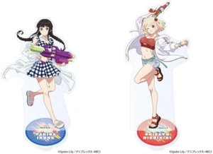 Soporte de acrílico Lycoris Retroil Summer Splash Chisato Nishikigi Takina Inoue Juego de 2 - Imagen 1 de 1