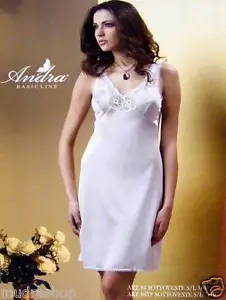 SOTTOVESTE DONNA ANDRA BASICLINE BIANCO NERO PERLA TG DA 3 A 10 -84 - Picture 1 of 1