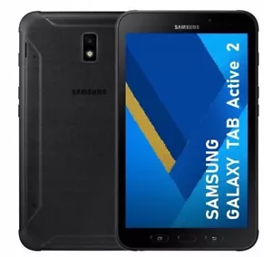 Samsung Galaxy Tab Active 2 - 16Gb Black - SM-T395 - Unlocked Good Condition - Picture 1 of 3