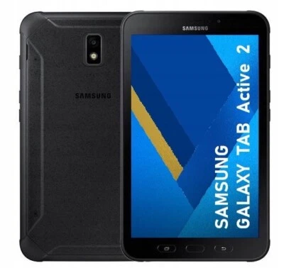 Samsung Galaxy Tab Active 2 - 16Gb Black - SM-T395 - Unlocked Good Condition - Image 1 of 3