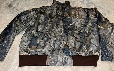 Vintage 10X MENS Sz 2XL XXL Realtree Hardwoods Camo Jacket - Image 1 of 4
