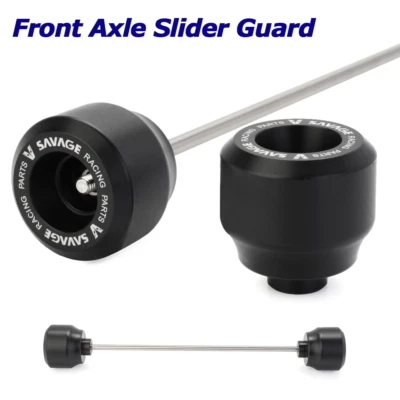 Protector deslizante contra choques eje husillo horquilla rueda delantera para BMW R 1200 GS/ST/R/S/RT Foto 1 de 4