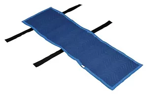 Almohadilla móvil Vestil QPC-HT con correas para camión de mano, 16" ancho 55" altura - Imagen 1 de 4