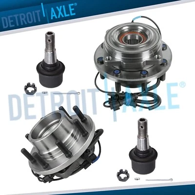 Buje de cojinete de rueda delantera 4x4 junta de rótula inferior para Ford F-450 Super Duty 2011-2014 Foto 1 de 4