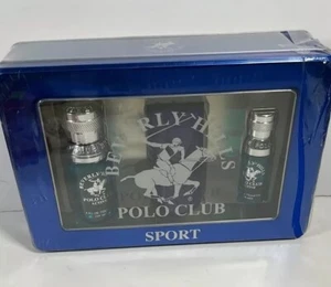 Beverly Hills Polo Club 3pc gift set (.05 & 1.7 FL OZ)Eau de Toilette /Deodorant - Picture 1 of 10