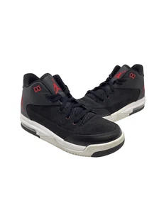NIKE JORDAN FLIGHT ORIGIN 3 Retro Youth Black Red White 820246-001 Size 4.5 - Picture 1 of 7