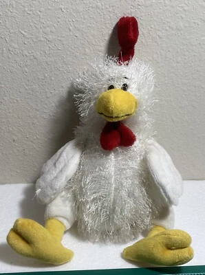 Ganz Webkinz Chicken Plush Stuffed Animal Toy White  - Image 1 of 4