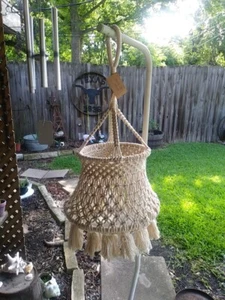 Boho Bohemian Macrame Lamp Shade Decorative Creative Hanging  - Picture 1 of 3