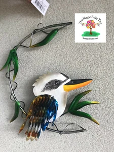 28 cm Metal Cucaburra en una Rama Arte de Pared Placa Decoración Animales Australianos Regalo - Imagen 1 de 4