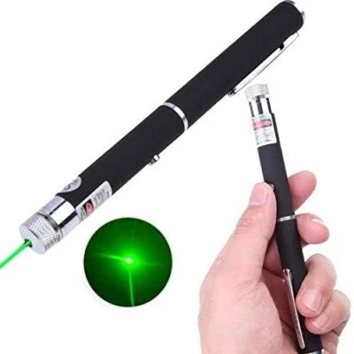 Laser Pen Dot Blue Green High Red Light Mile Purple Charger Power Focus Pointer - Image 1 of 4