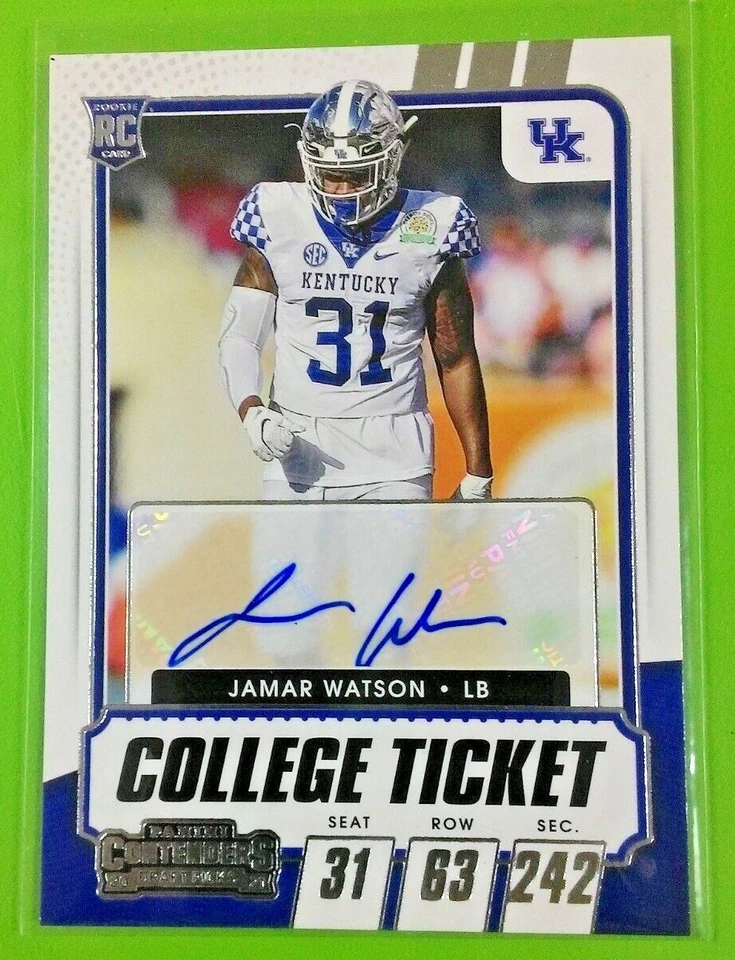 2021 PANINI CONTENDERS DRAFT PICKS AUTO RC VARIATION LI AUTOGRAPH COLLEGE TICKET - Image 1 of 1