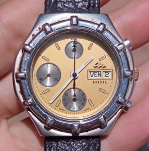 Breil Manta Automatic Chronograph Valjoux 7750 Stainless Steel 40mm Wristwatch - Picture 1 of 14