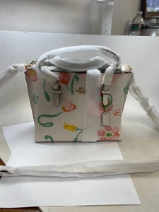 Bolso de Mano Coach Mollie Bandolera Outlet con Estampado de Flores en Cuero Nuevo con Etiquetas C8217 - Imagen 1 de 17