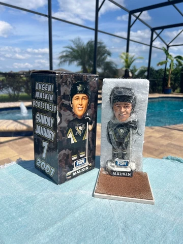 Pittsburgh Penguins Evgeni Malkin Bobblehead, FSN Pittsburgh Cover