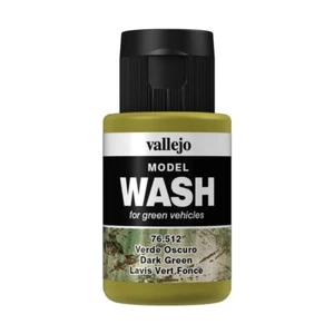 VJP76512 Acrylicos Vallejo Model Wash: Wash: Dark Green (35 ml.) - Picture 1 of 1