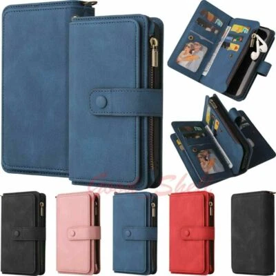 For OnePlus Nord CE N10 N100 N200 9 Pro Flip Wallet Card Slot Leather Case Cover - Image 1 of 4