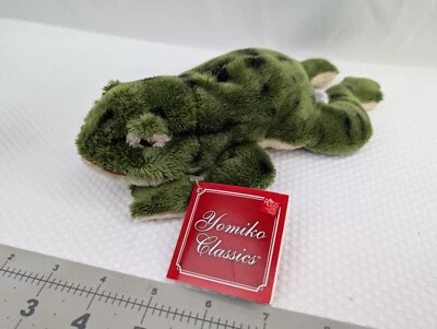Juguete de peluche Russ Flavio Frog verde 9 pulgadas Foto 1 de 4
