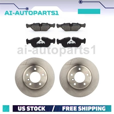 Kit de rotores de freno delanteros y pastillas de freno para BMW 323i 2000 para BMW 328Ci 2000 Foto 1 de 4