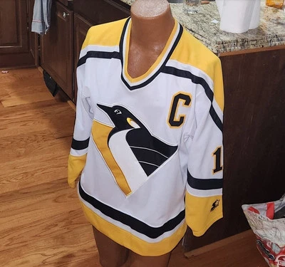 Camiseta Ron Francis Pittsburgh Penguins Vintage Starter Mediana Foto 1 de 4