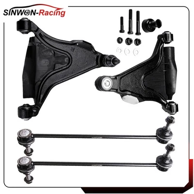 4 Pcs Front Control Arm Ball Joint Sway Bar Link Set For Volvo V70 S70 850 - Image 1 of 4