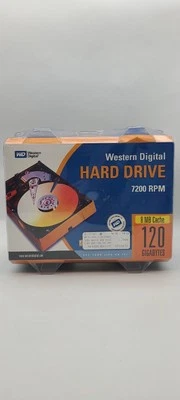 BRAND NEW SEALED! Western Digital 120 GB EIDE Hard Drive w/  8MB Cache - Image 1 of 4