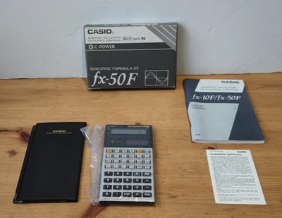 Casio FX-50F Scientific Formula 23 Calculator - Boxed - Looks Unused- Prop/Decor - Image 1 of 4