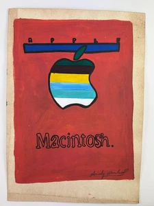 ANDY WARHOL COA art painting original drawing vintage paper signed stamped - Picture 1 of 3