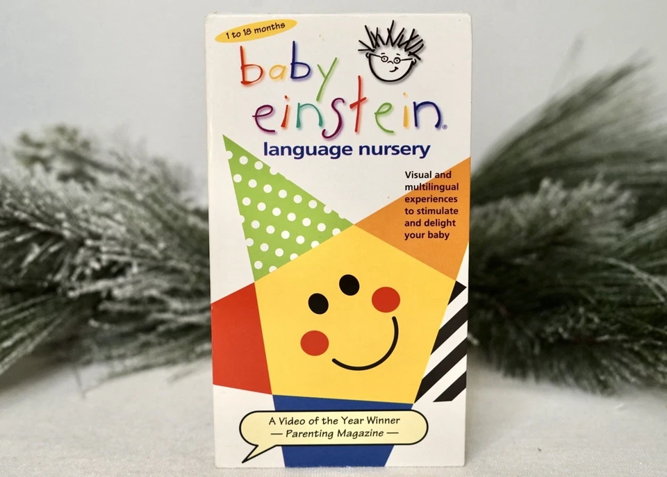 Baby Einstein: Language Nursery VHS Tape 2000 Ages 1-18 Months Educational Film - Image 1 of 4